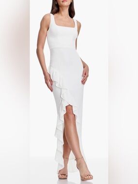 dress the population sheridan Dress the Population Women's Sheridan Floral Strapless Mermaid Gown - Blush Multi